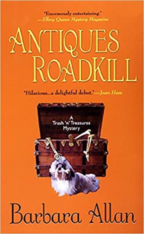 Book cover for "Antiques Roadkill" by Barbara Allan