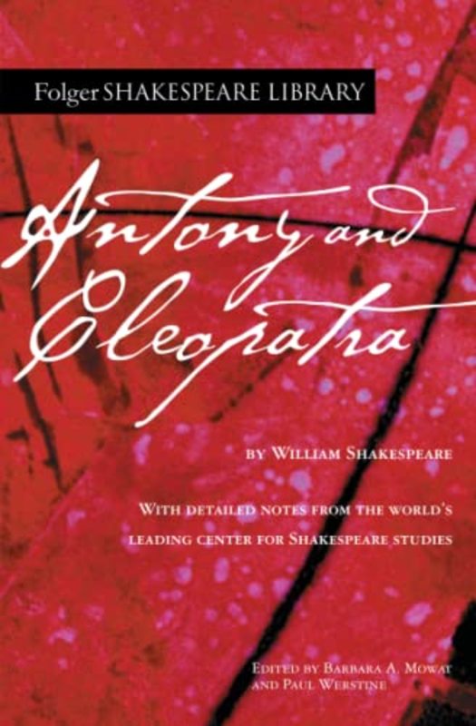 Book cover for "Antony and Cleopatra" by William Shakespeare