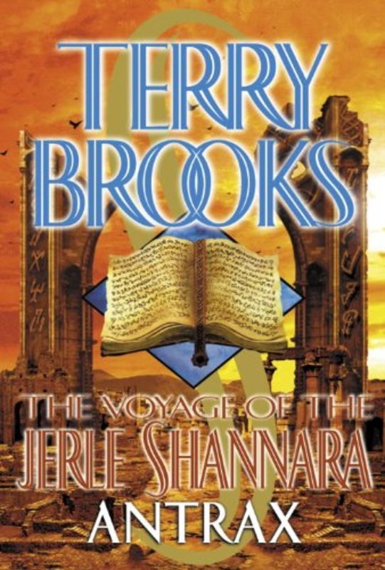 Book cover for "Antrax" by Terry Brooks