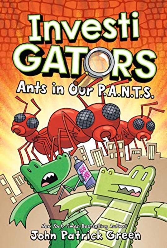Book cover for "Ants in Our P.A.N.T.S." by John Patrick Green