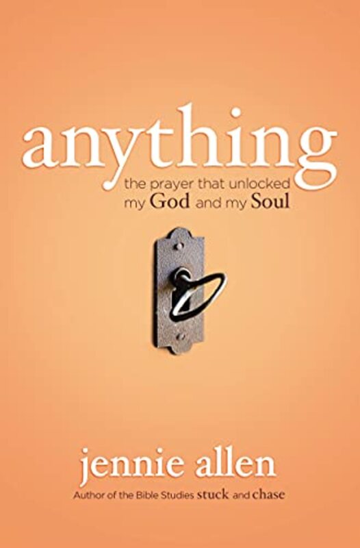 Book cover for "Anything" by Jennie Allen