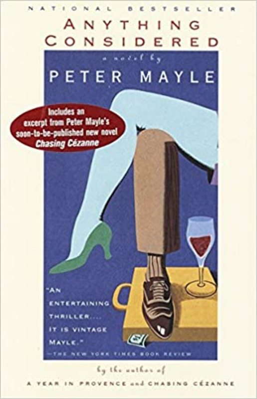 Book cover for "Anything Considered" by Peter Mayle