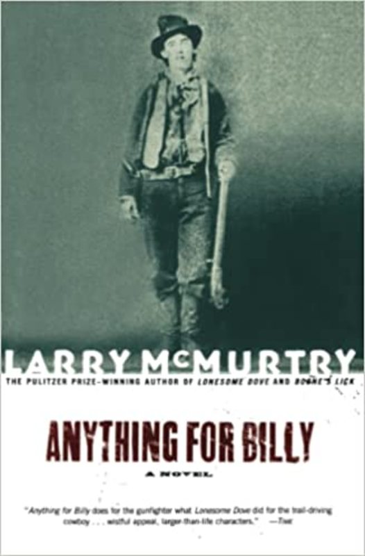 Book cover for "Anything for Billy" by Larry McMurtry