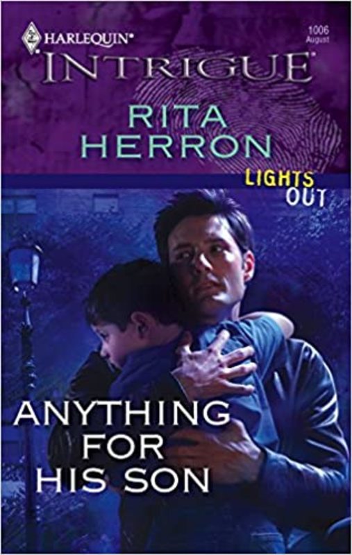 Book cover for "Anything for His Son" by Rita Herron