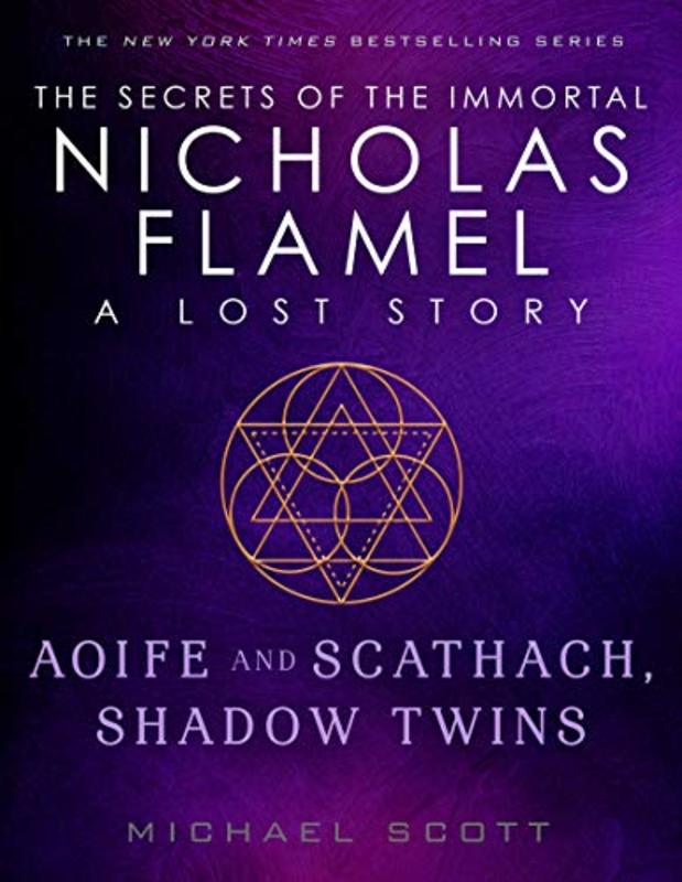 Book cover for "Aoife and Scathach, Shadow Twins" by Michael Scott