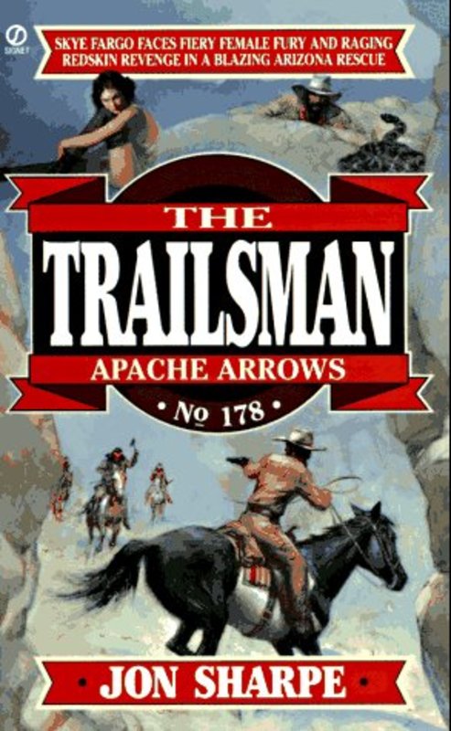 Book cover for "Apache Arrows" by Jon Sharpe