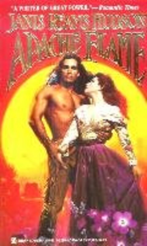Book cover for "Apache Flame" by Janis Reams Hudson