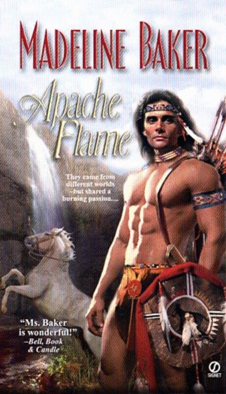 Book cover for "Apache Flame" by Madeline Baker