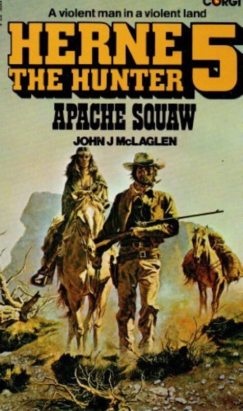 Book cover for "Apache Squaw" by John Harvey