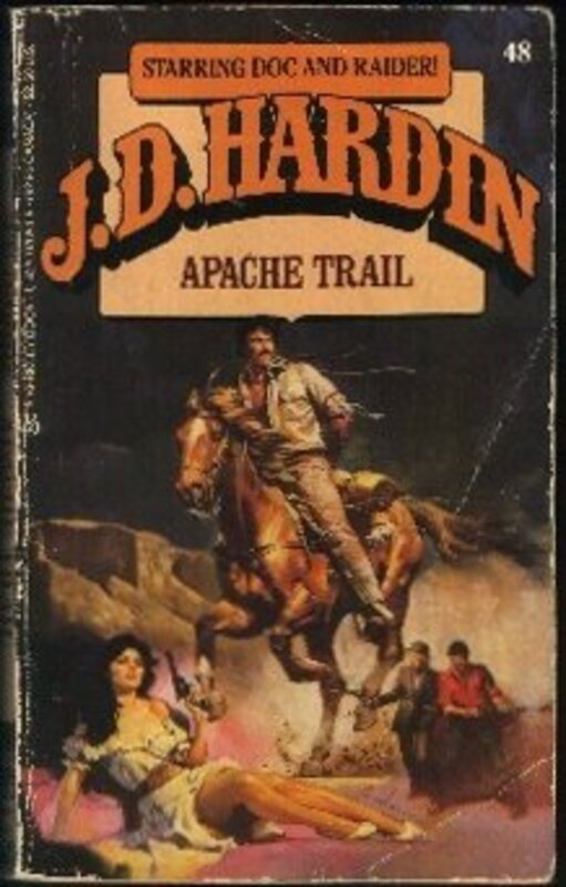 Book cover for "Apache Trail" by JD Hardin