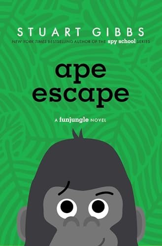 Book cover for "Ape Escape" by Stuart Gibbs