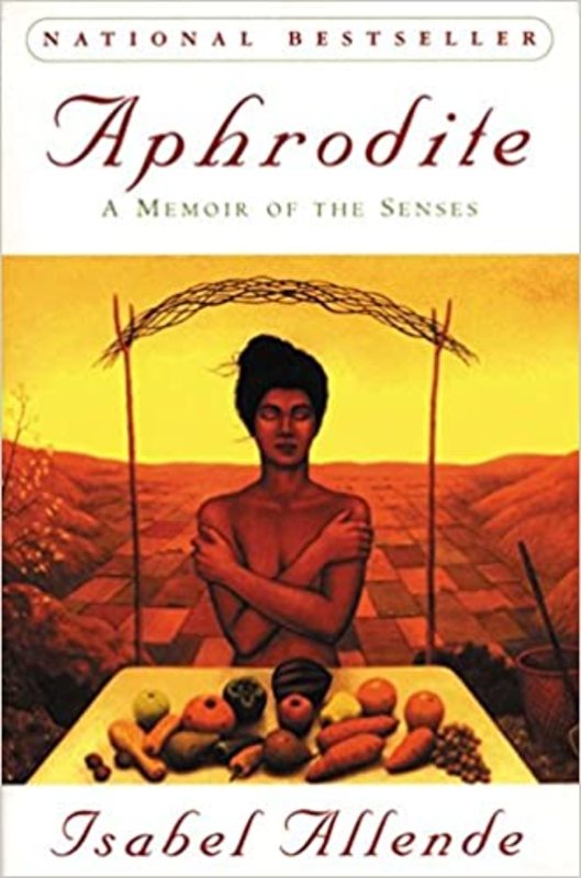 Book cover for "Aphrodite" by Isabel Allende