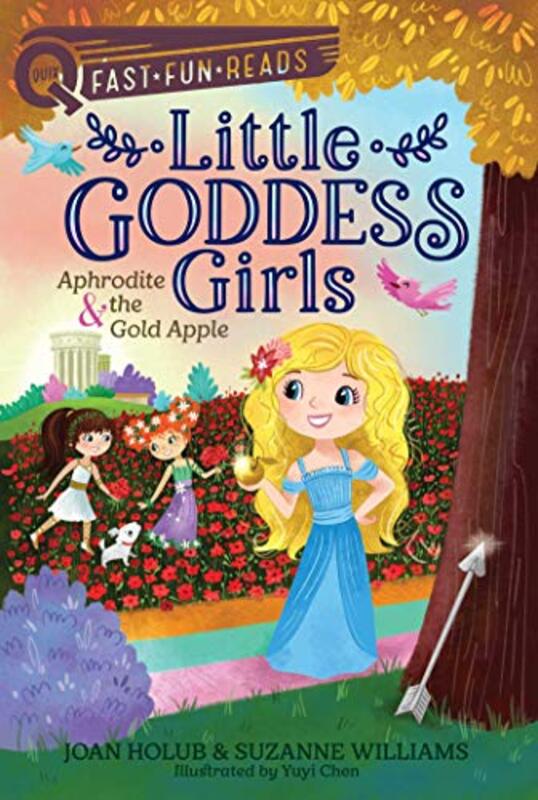 Book cover for "Aphrodite and the Gold Apple" by Suzanne Williams