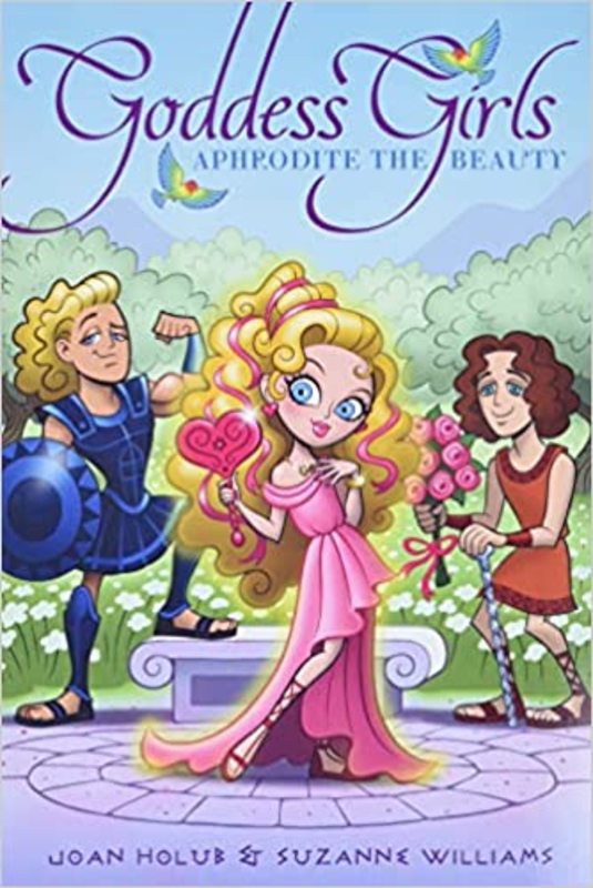 Book cover for "Aphrodite the Beauty" by Suzanne Williams