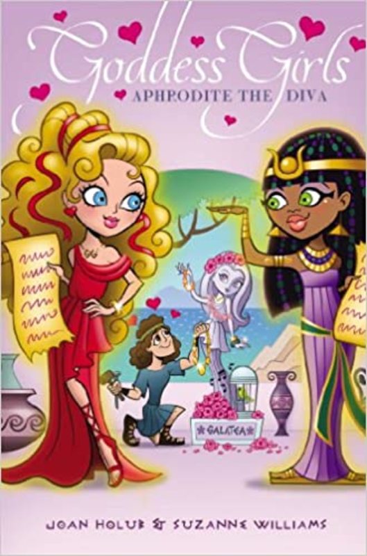 Book cover for "Aphrodite the Diva" by Suzanne Williams