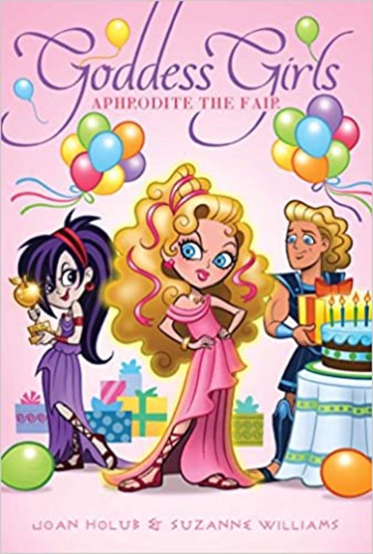 Book cover for "Aphrodite the Fair" by Suzanne Williams
