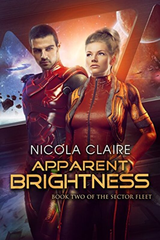 Book cover for "Apparent Brightness" by Nicola Claire