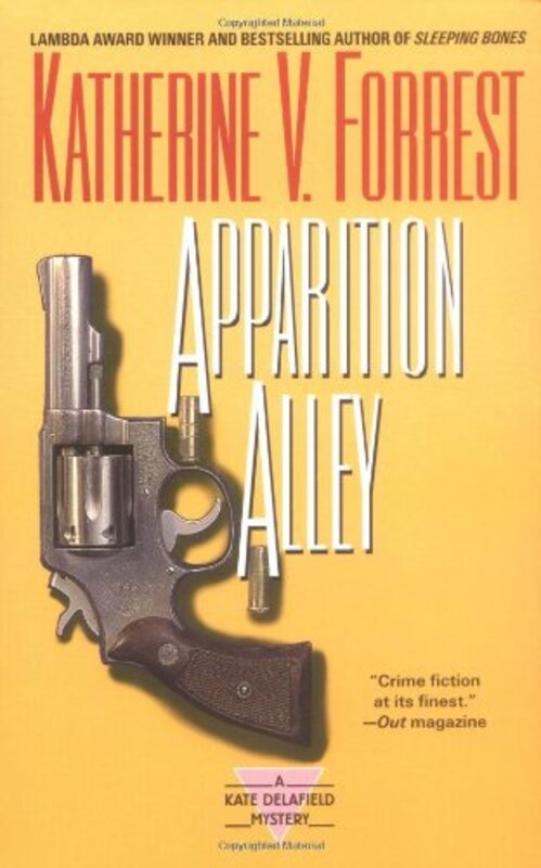 Book cover for "Apparition Alley" by Katherine V Forrest