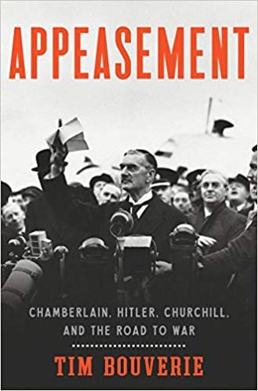 Book cover for "Appeasement" by Tim Bouverie