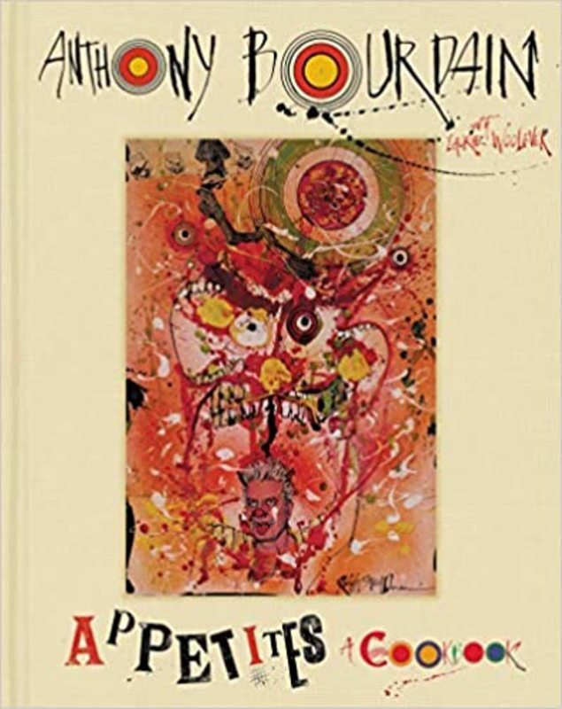 Book cover for "Appetites" by Anthony Bourdain