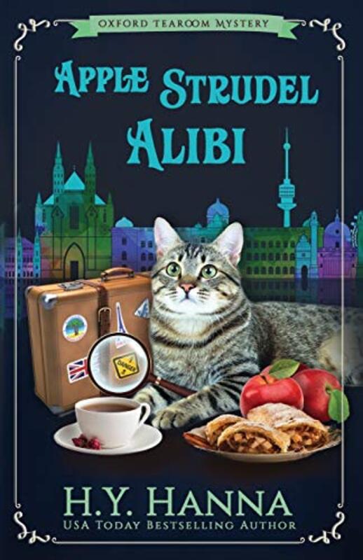Book cover for "Apple Strudel Alibi" by HY Hanna