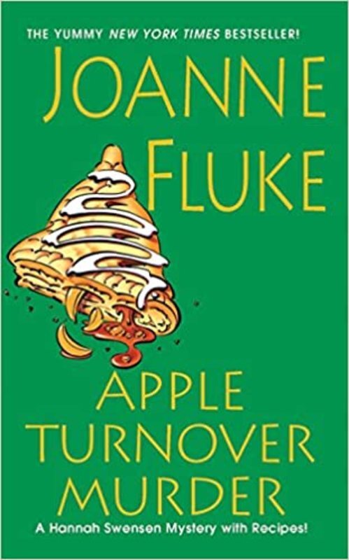 Book cover for "Apple Turnover Murder" by Joanne Fluke