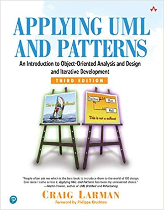 Book cover for "Applying UML and Patterns" by Craig Larman
