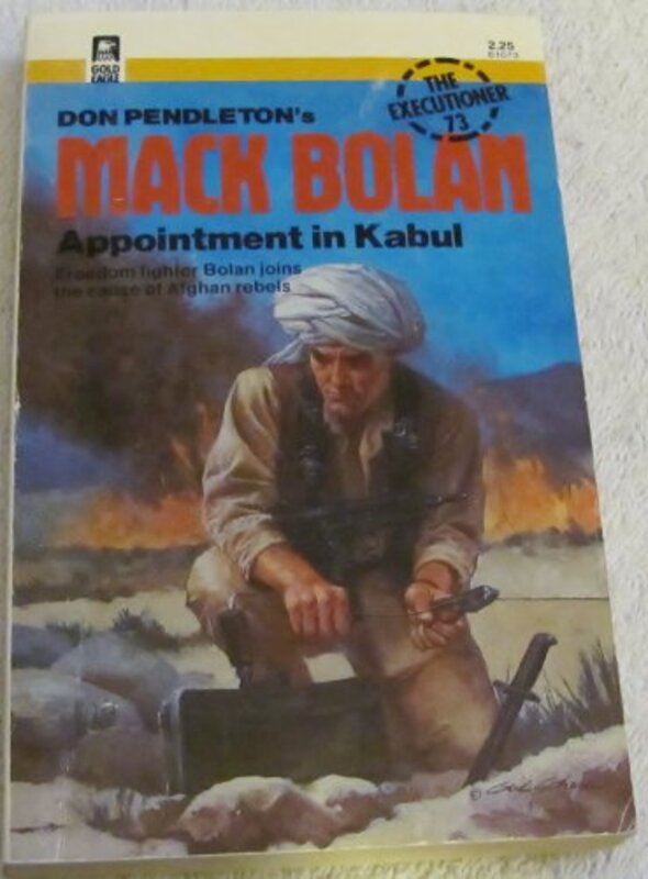 Book cover for "Appointment In Kabul" by Don Pendleton