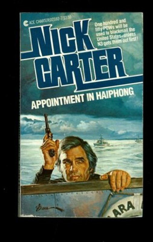 Book cover for "Appointment in Haiphong" by Nick Carter