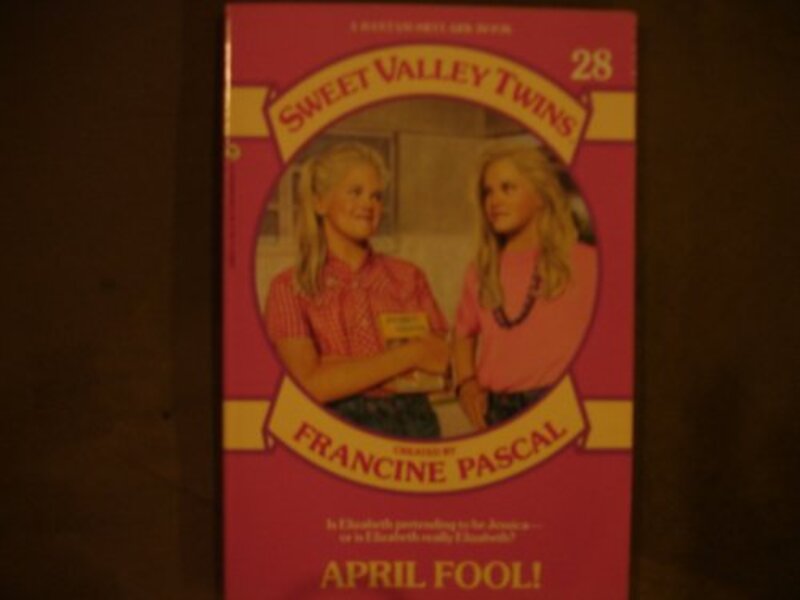 Book cover for "April Fool!" by Francine Pascal