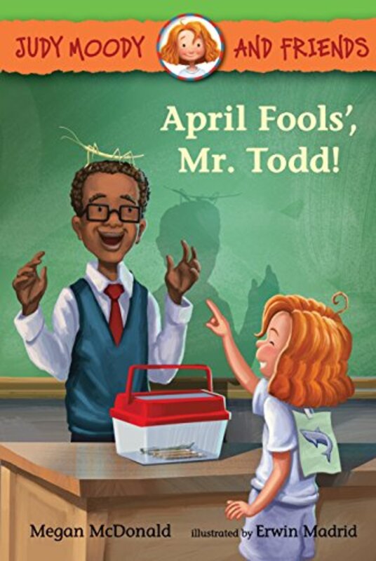 Book cover for "April Fools', Mr. Todd!" by Megan McDonald