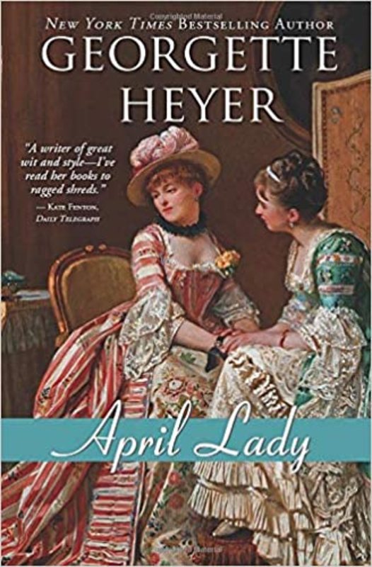 Book cover for "April Lady" by Georgette Heyer