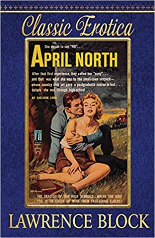 Book cover for "April North" by Lawrence Block