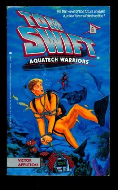 Book cover for "Aquatech Warriors" by Victor Appleton