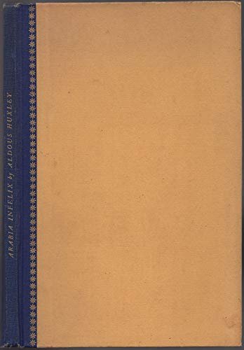 Book cover for "Arabia Infelix and Other Poems" by Aldous Huxley