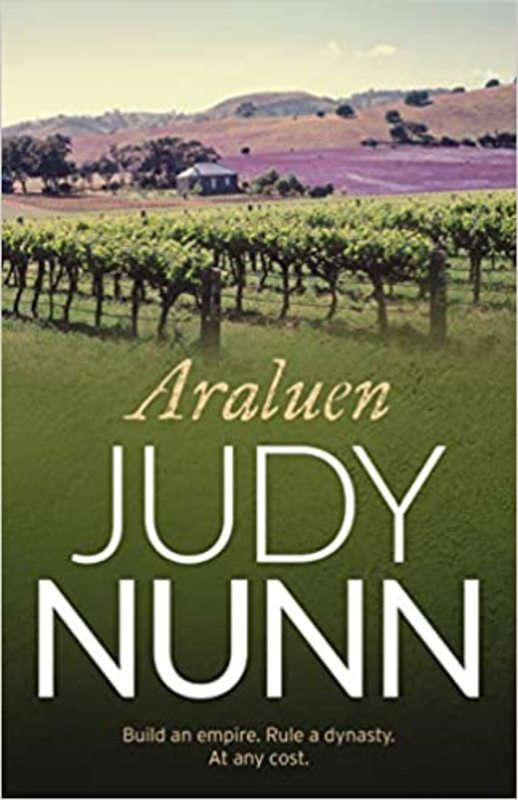 Book cover for "Araluen" by Judy Nunn