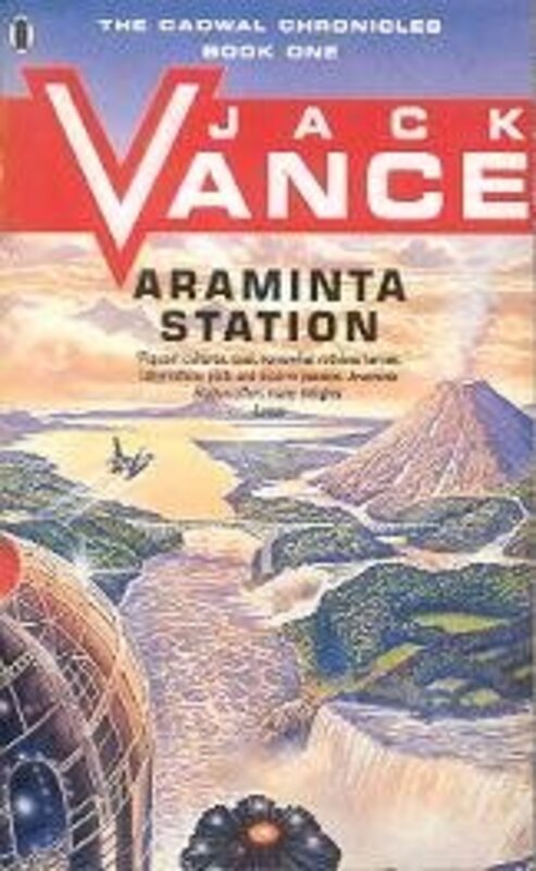 Book cover for "Araminta Station" by Jack Vance