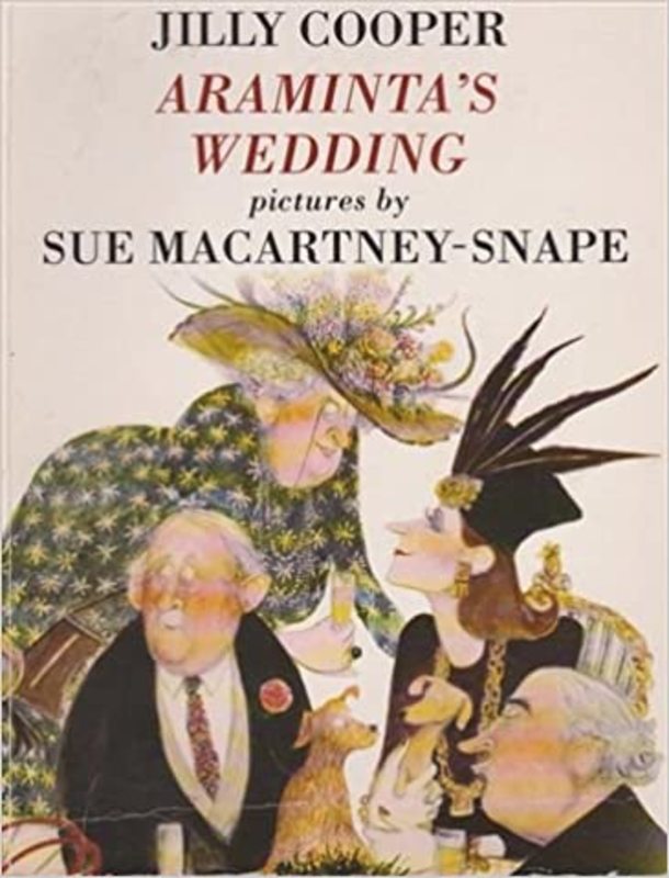 Book cover for "Araminta's Wedding" by Jilly Cooper