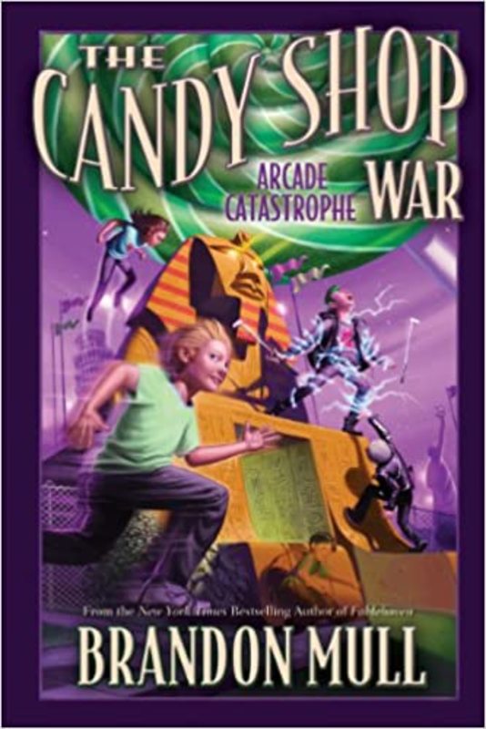 Book cover for "Arcade Catastrophe" by Brandon Mull