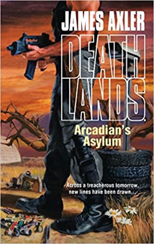 Book cover for "Arcadian's Asylum" by James Axler