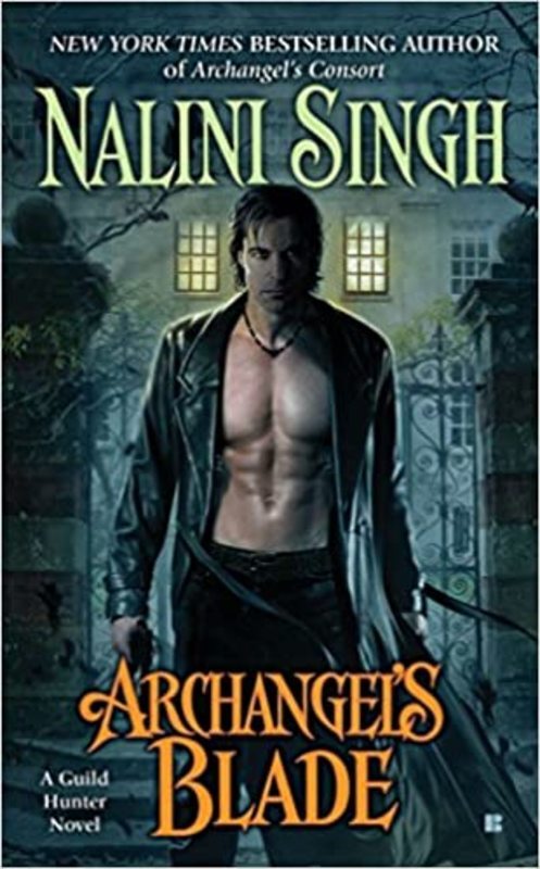 Book cover for "Archangel's Blade" by Nalini Singh