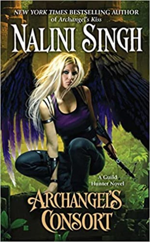 Book cover for "Archangel's Consort" by Nalini Singh
