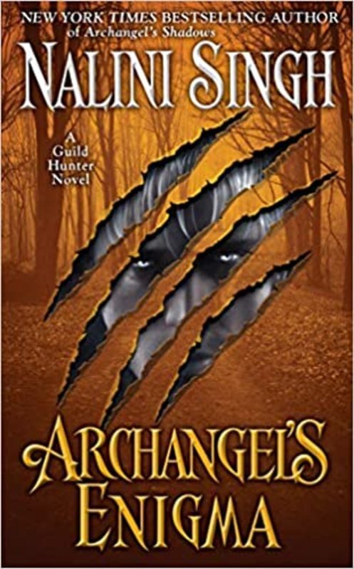 Book cover for "Archangel's Enigma" by Nalini Singh