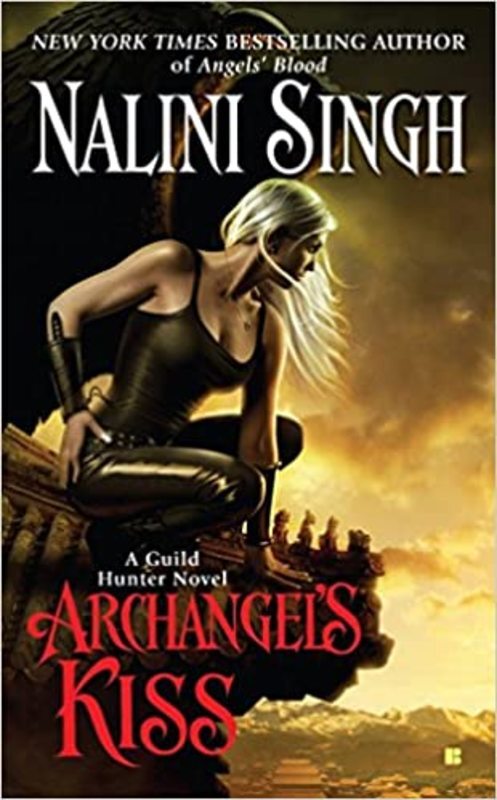 Book cover for "Archangel's Kiss" by Nalini Singh