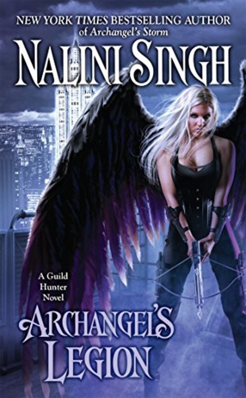 Book cover for "Archangel's Legion" by Nalini Singh