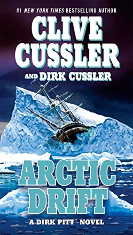 Book cover for "Arctic Drift" by Dirk Cussler