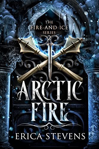 Book cover for "Arctic Fire" by Brenda K Davies