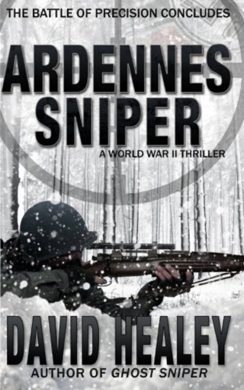 Book cover for "Ardennes Sniper" by David Healey