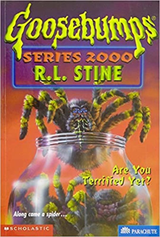 Book cover for "Are You Terrified Yet?" by R.L. Stine