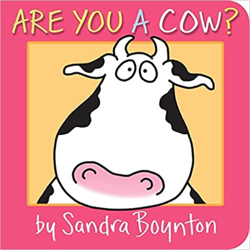 Book cover for "Are You a Cow?" by Sandra Boynton